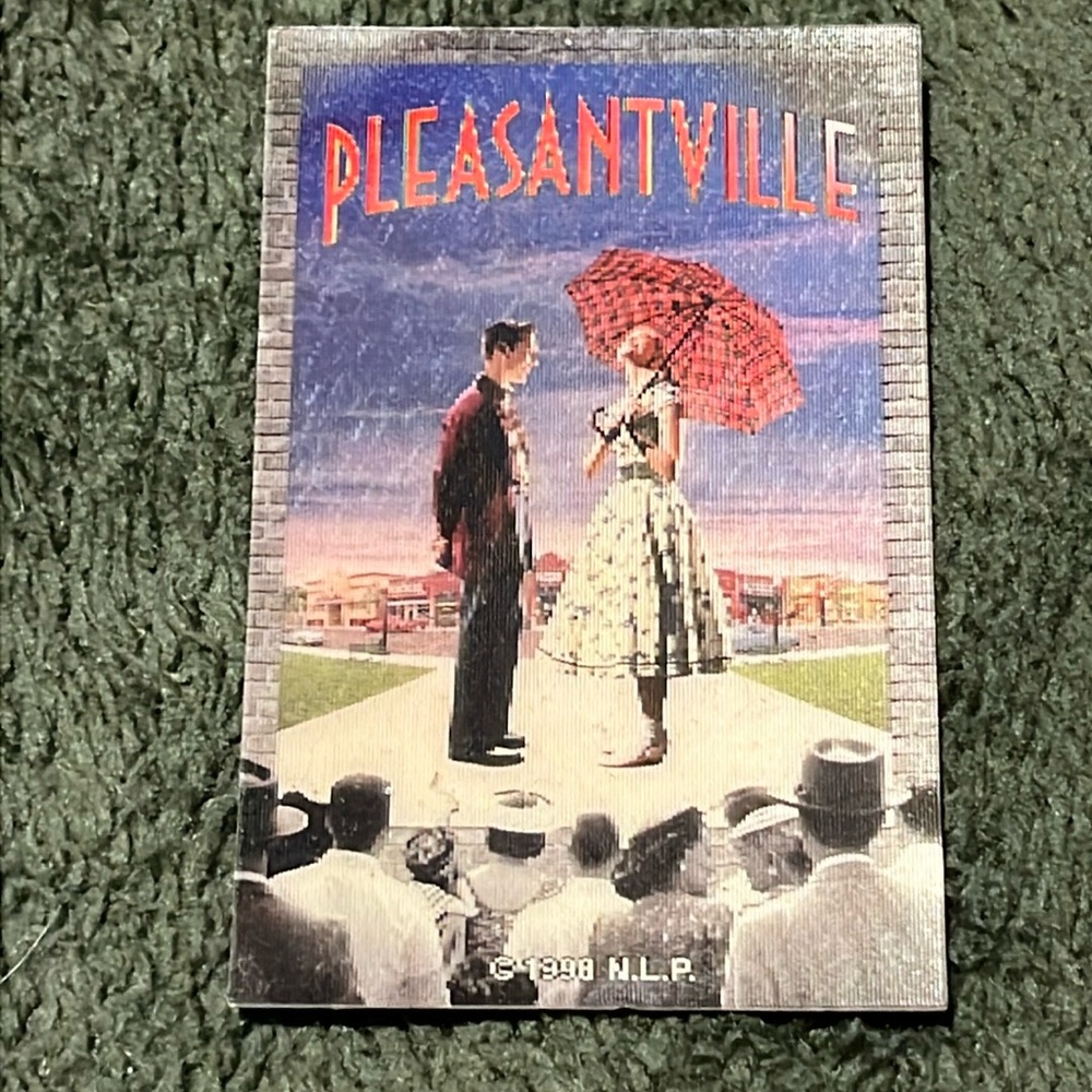 Pleaseantville (1998) - promotional movie button -Lenticular - Used, great shape